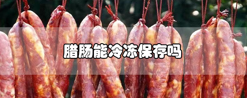 腊肠能冷冻保存吗